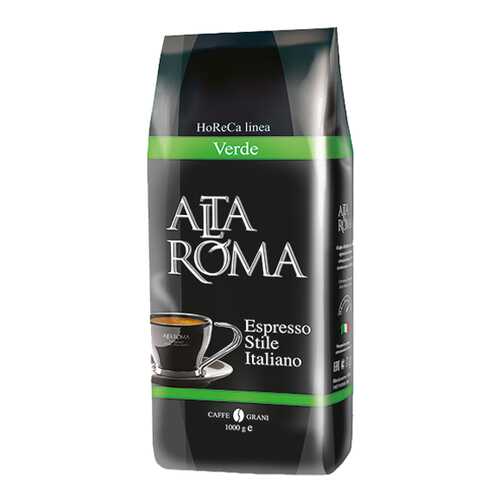 Кофе в зернах Alta Roma verde 1000 г в Магнит