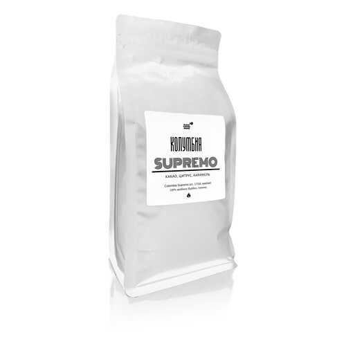 Кофе в зернах Black coffee beans Колумбия Сьюпремо, 1000 г в Магнит