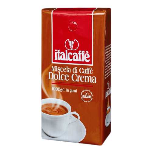 Кофе в зернах Italcaffe dolce crema 1000 г в Магнит