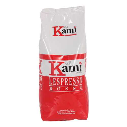 Кофе в зернах Kami lespresso rosso 1000 г в Магнит