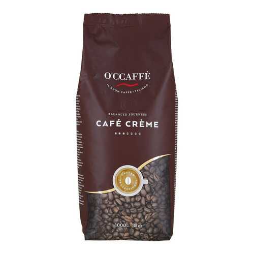 Кофе в зернах O'ccaffe Cafe Creme Professional 1 кг в Магнит