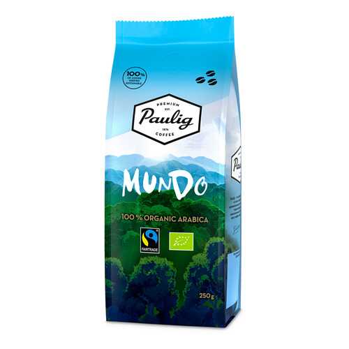 Кофе в зернах Paulig Mundo 250г в Магнит