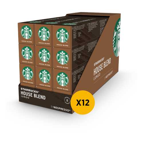 Nespresso STARBUCKS House Blend 12 штук по 57г в Магнит