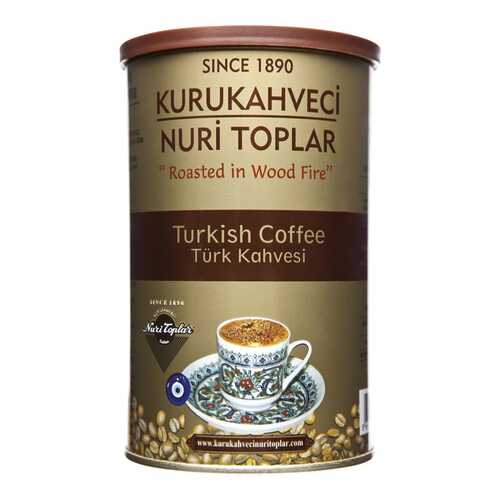 Турецкий молотый обжаренный кофе Nuri Toplar Turkish 250 г в Магнит