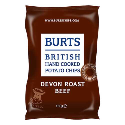 Чипсы BURTS Devon Roast Beef картофельные150г в Магнит