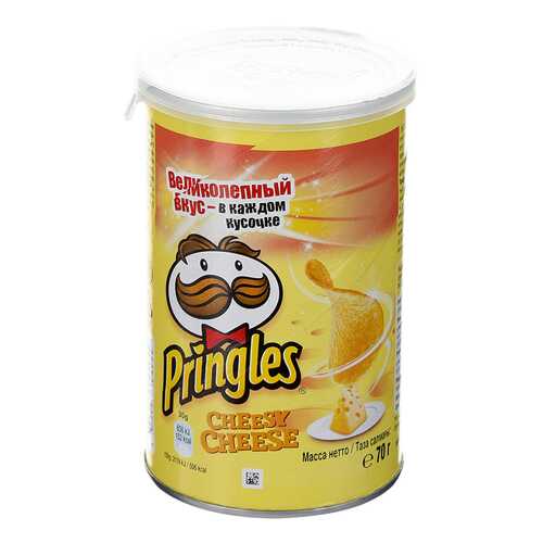 Чипсы картофельные Pringles со вкусом сыра 70 г в Магнит