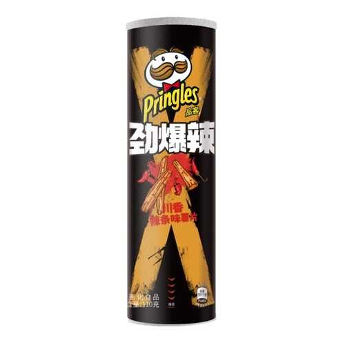 Чипсы Pringles Extra Hot с острым сычуаньским соусом 110 г в Магнит