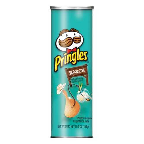 Чипсы Pringles ranch со вкусом соуса ранч 158 г в Магнит