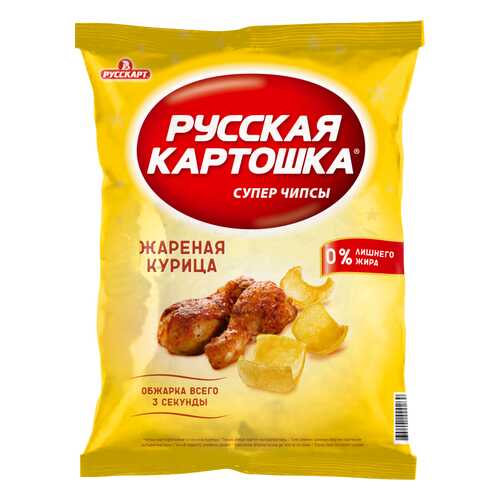 Чипсы Русская картошка Жареная курица 50г в Магнит