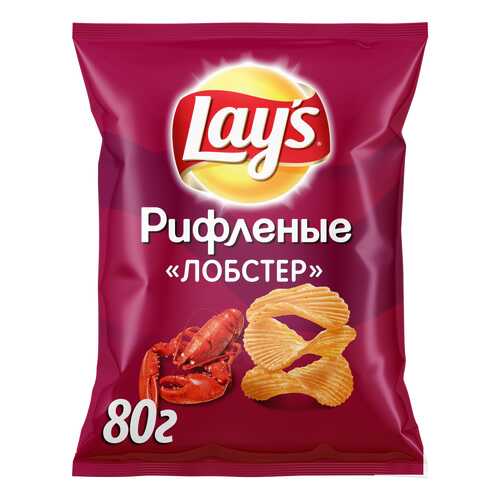 Картофельные чипсы Lay's лобстер 80 г в Магнит