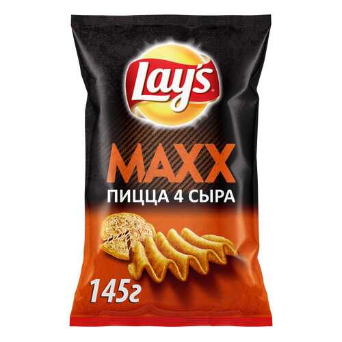 Картофельные чипсы Lay's maxx пицца 145 г в Магнит