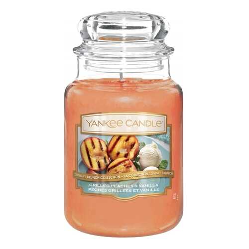 Ароматическая свеча Yankee Candle Grilled Peaches & Vanilla Свеча 623 г в Магнит