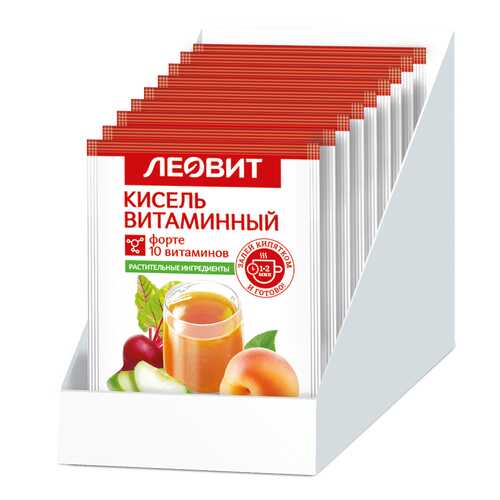 Кисель Витаминный ФОРТЕ. Шоубокс 20 шт. по 20 г. в Магнит