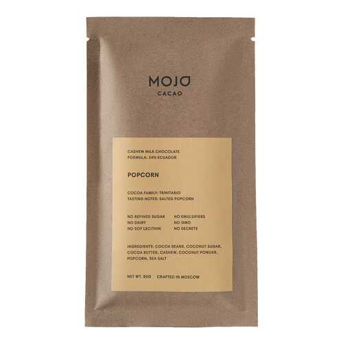 Молочный шоколад 54% Mojo Cacao с воздушным соленым попкорном. popcorn в Магнит