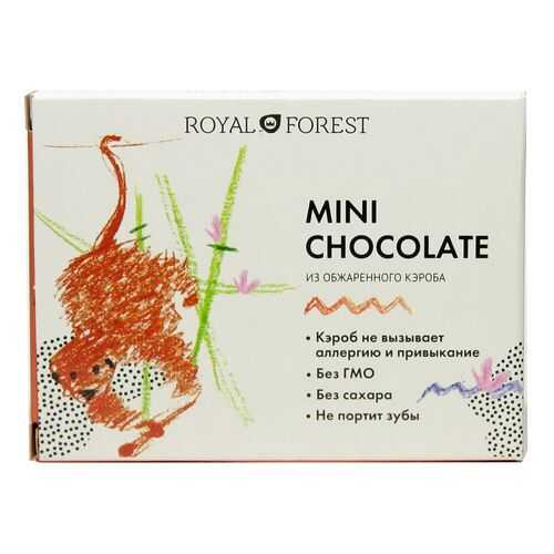 Шоколад Royal Forest из обжаренного кэроба 30г в Магнит