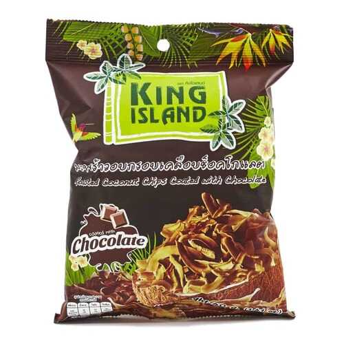 Кокосовые чипсы King Island с шоколадом 40 г в Магнит