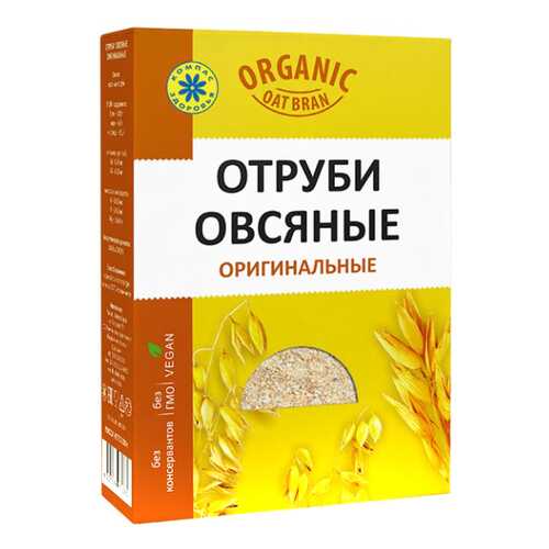 Отруби Компас Здоровья овсяные 200 г в Магнит