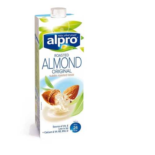 Напиток миндальный Alpro обогащенный кальцием и витаминами Alpro Comm VA 1л Бельгия в Магнит