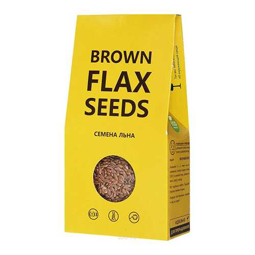 Семена льна / Brown Flax seeds Компас здоровья 150 г в Магнит