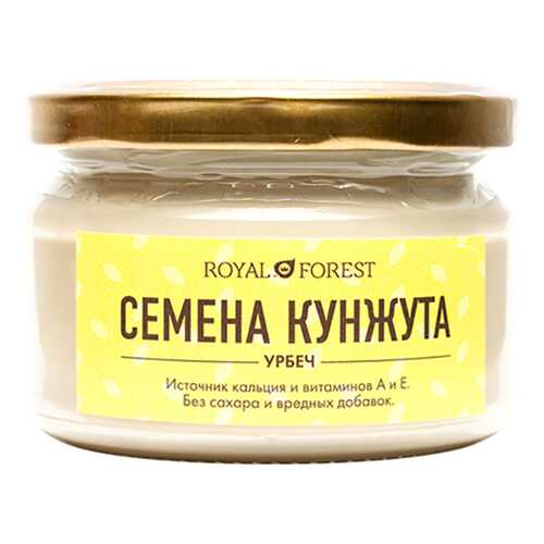 Урбеч Royal Forest из белого кунжута 200 г в Магнит