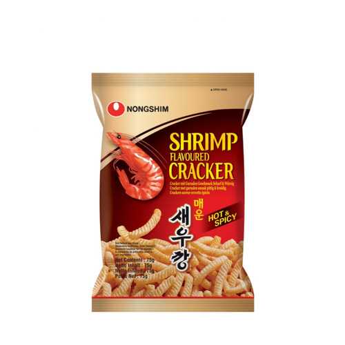 Чипсы Nongshim креветочные острые 75 г в Магнит