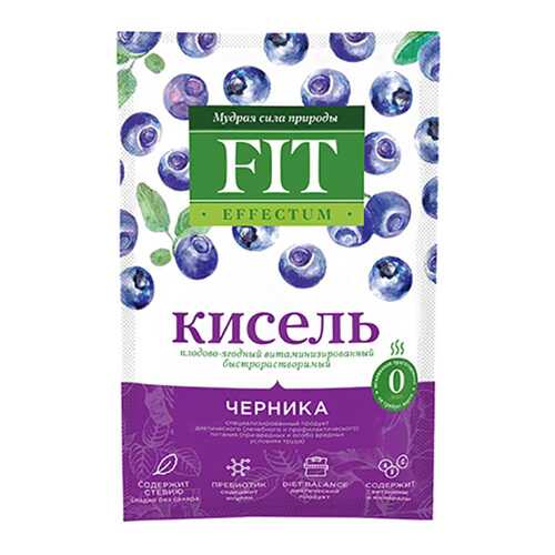 Кисель Fit Parad черника саше в Магнит