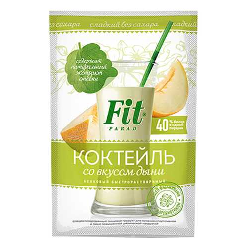 Коктейль белковый Fit Parad со вкусом дыни в Магнит