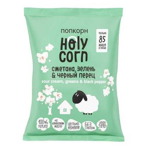 Попкорн Holy Corn Сметана зелень черный перец 6 шт 20 г в Магнит