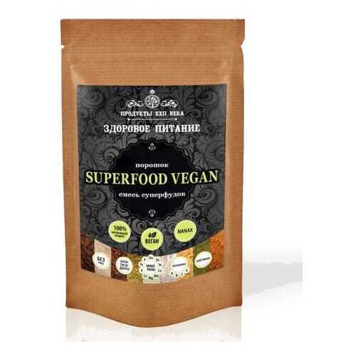 Смесь суперфудов Nanax Superfood Vegan Продукты XXII века порошок 100 г в Магнит