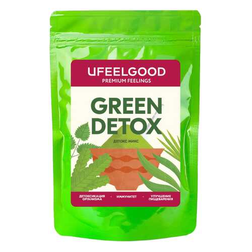 Зеленый детокс микс Ufeelgood Green Detox Boost 200 г в Магнит