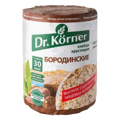 Хлебцы хрустящие Dr.Kоrner бородинские 100 г в Магнит