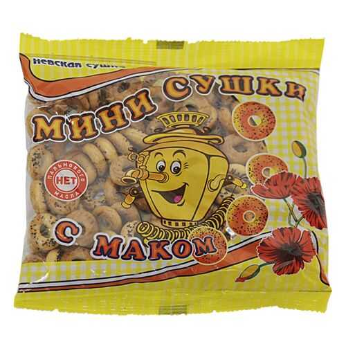 Сушка мини Невская сушка с маком 200 г в Магнит