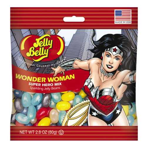 Драже жевательное Jelly Belly super hero wonder woman 60 г в Магнит