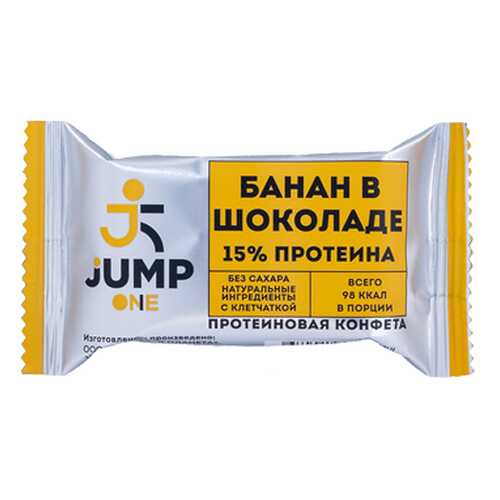 Конфета Банан в шоколаде Jump 30 г в Магнит