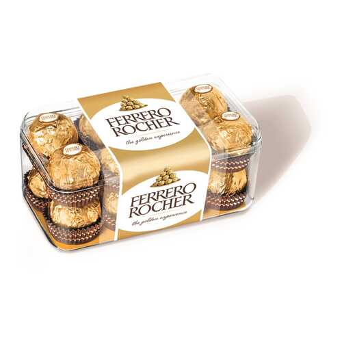 Конфеты Ferrero Rocher хрустящие с лесным орехом 200 г в Магнит