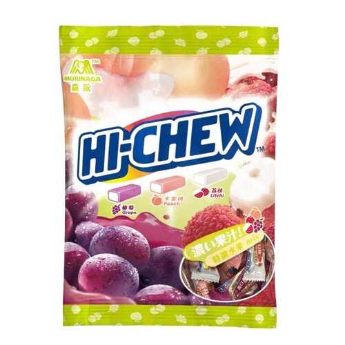 Жевательные конфеты Morinaga Hi-chew виноград-зеленое яблоко-клубника 110 г в Магнит