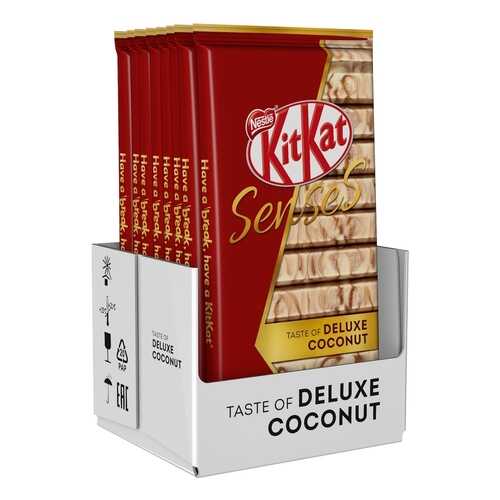 KITKAT Senses Deluxe Coconut 8 шт по 112г в Магнит