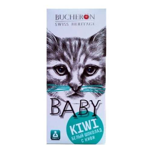 Шоколад Bucheron baby белый с кусочками киви 50 г в Магнит