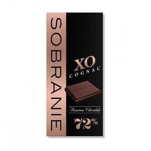 Шоколад Sobranie XO Cognac, горький, с коньяком , 90 гр в Магнит