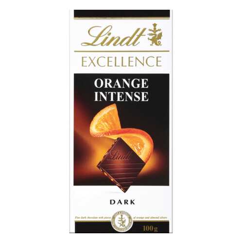 Шоколад темный Lindt excellence апельсин 100 г в Магнит