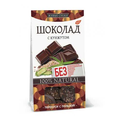 Шоколад Живые снеки с кунжутом 4*100 г в Магнит