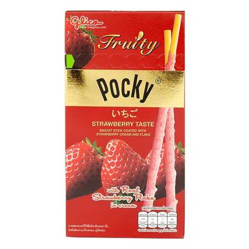 Палочки Pocky Glico клубника в шоколаде 35 г в Магнит