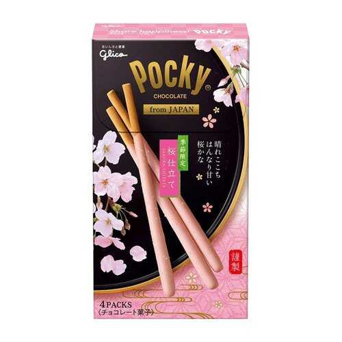 Палочки Pocky Glico шоколад со вкусом cакуры 103 г в Магнит