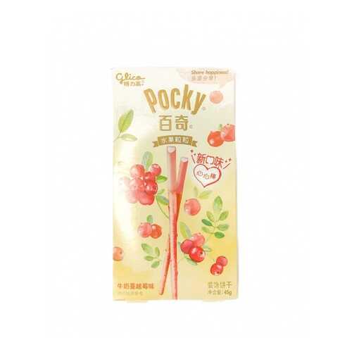 Палочки Pocky Glico со вкусом клюквы с глазурью 55 г в Магнит