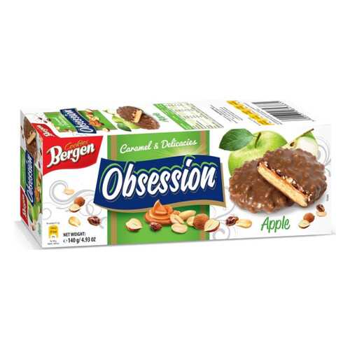 Печенье BERGEN Obsession Apple 140г в Магнит