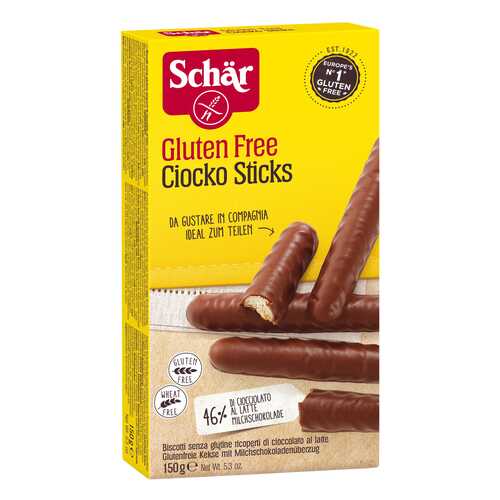 Печенье Dr.Schar сiocko sticks 150 г в Магнит