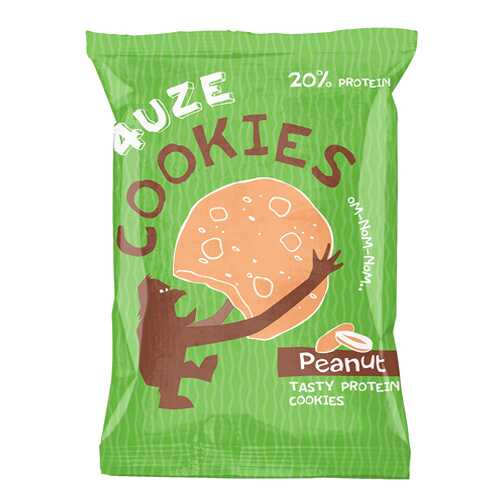 Печенье Fuze cookies вкус арахис 40 г в Магнит