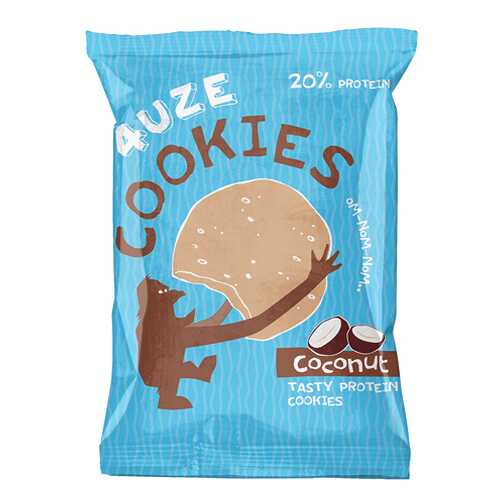 Печенье Fuze сookies вкус кокос 40 г в Магнит