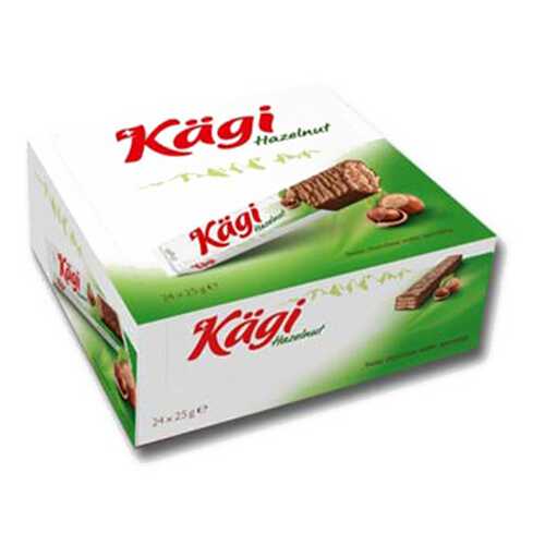 Вафли Kaegi Hazelnut крем фундук в молочном шоколаде 25 г в Магнит