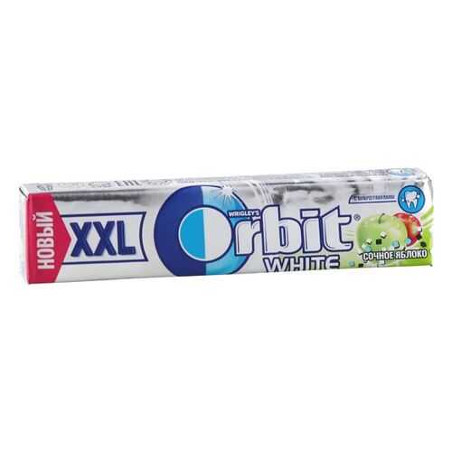 Резинка жевательная Orbit white с ароматом яблока 20.4 г в Магнит